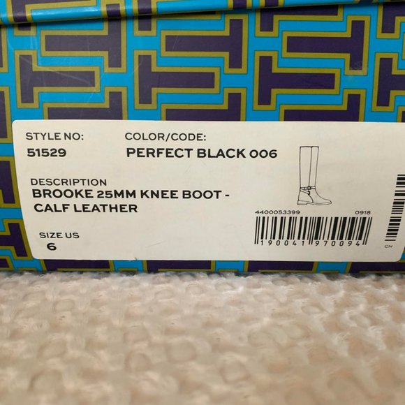 Tory Burch Brooke Riding Boots *NEW* - Picture 5 of 8